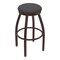 Holland Bar Stool Co 30" Swivel Bar Stool, Bronze Finish, Canter Storm Seat 80230BZ004 - alternate 1